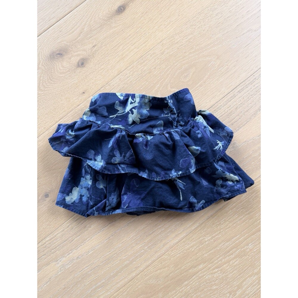 Gap Kids GIRLS Blue Ruffle SKIRT Size XS